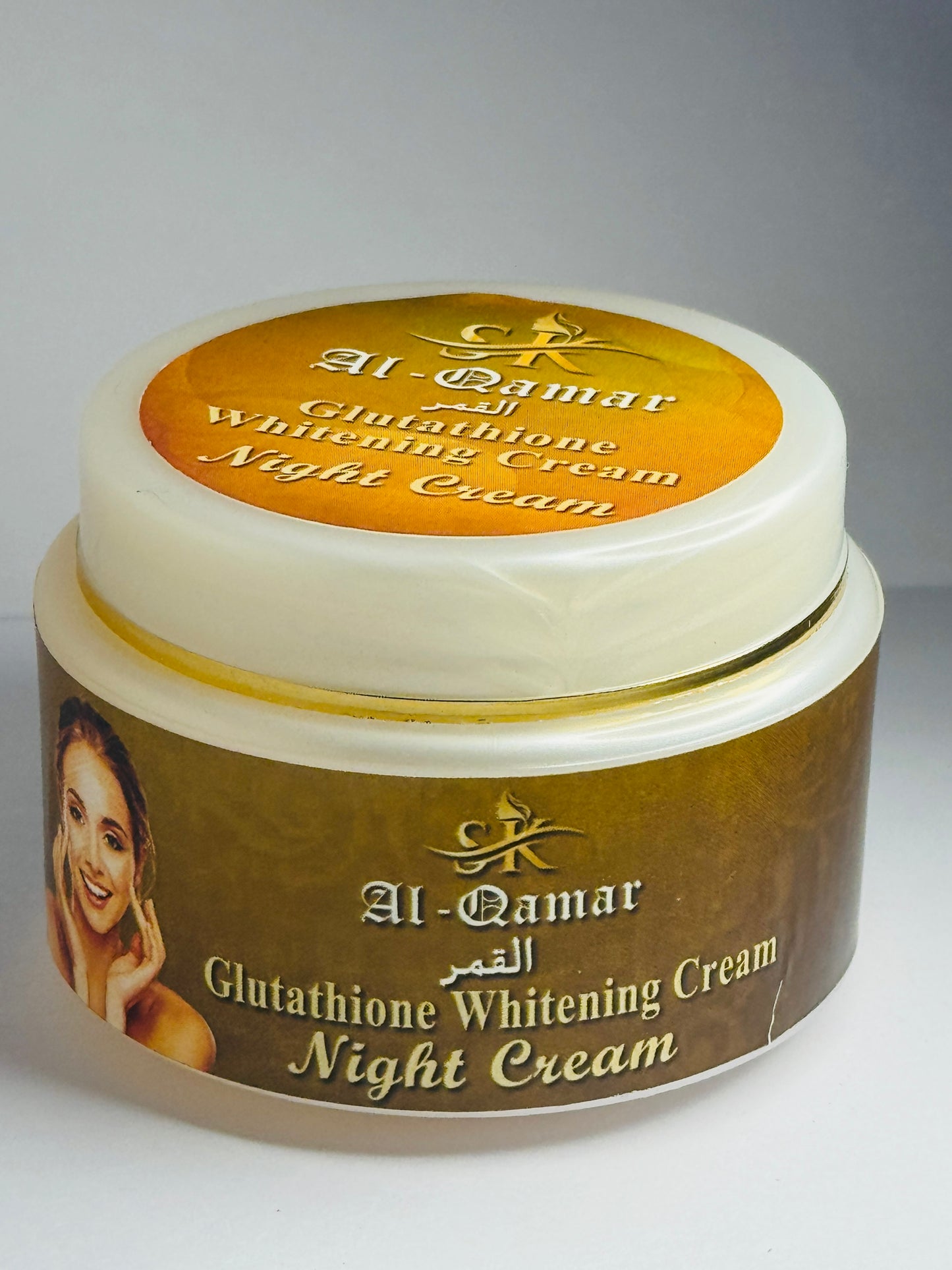 AL QAMAR GLUTATHION WHITENING CREAM | natural |no side effect